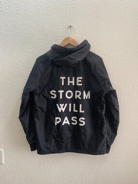To Write Love On Her Arms TWLOHA The Storm Will Pass Lined Jacket Small Recovery